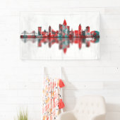 Mobile Alabama Skyline Spandoek (Insitu)