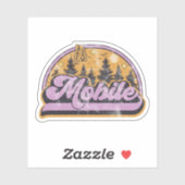 Mobile, Alabama Sticker (Vel)