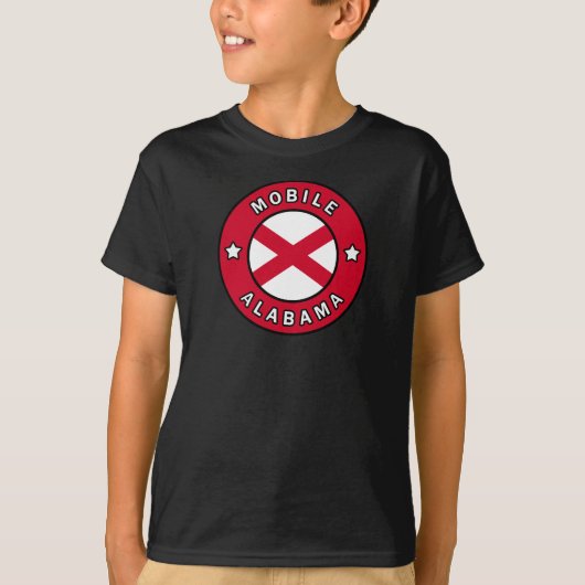 Mobile Alabama T-shirt (Voorkant)