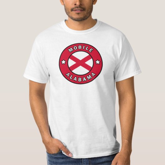 Mobile Alabama T-shirt (Voorkant)