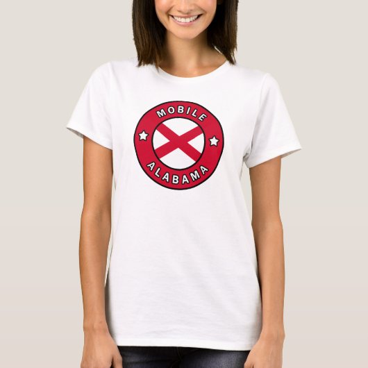 Mobile Alabama T-shirt (Voorkant)