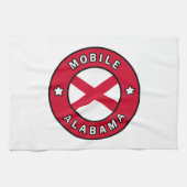 Mobile Alabama Theedoek (Horizontaal)