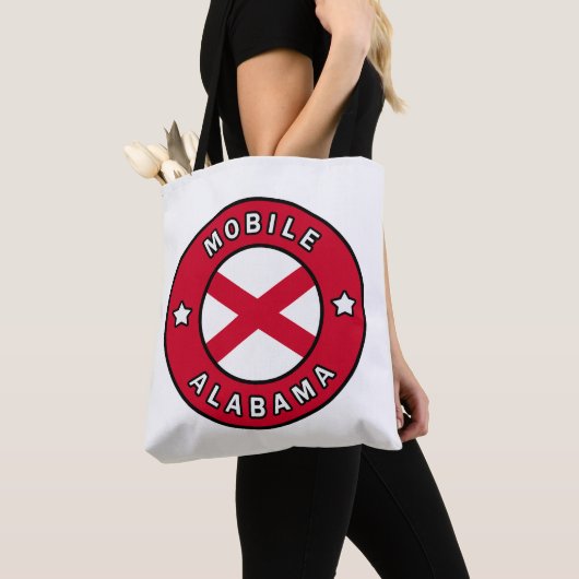 Mobile Alabama Tote Bag (Dichtbij)