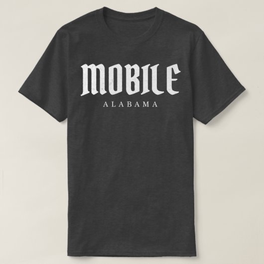 Mobile Alabama TShirt 5 (Design voorkant)