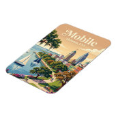 Mobile, Alabama USA Magneet (Linkerzijde)