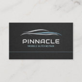 Mobile Auto Repair QR Code Professional Visitekaartje (Voorkant)