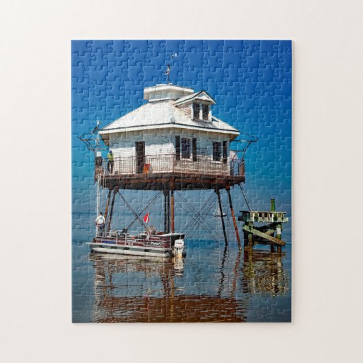 Mobile Bay Alabama. Legpuzzel (Verticaal)