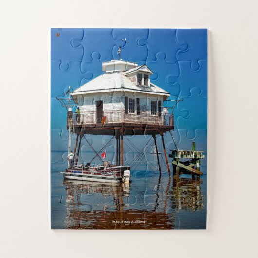 Mobile Bay Alabama Legpuzzel (Verticaal)