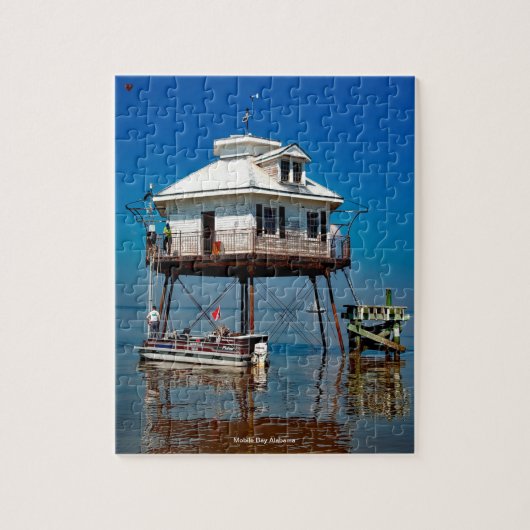 Mobile Bay Alabama Legpuzzel (Verticaal)