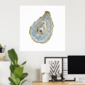 Mobile Bay Oyster -2 Poster (Thuiskantoor)