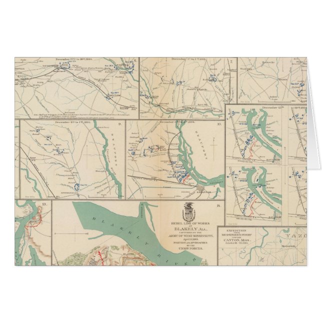 Mobile, Blakely, Messinger's Ferry-Canton (Voorkant Horizontaal)