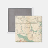 Mobile, Blakely, Messinger's Ferry-Canton Magneet (Voorkant / Achterkant)