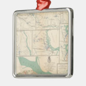 Mobile, Blakely, Messinger's Ferry-Canton Metalen Ornament (Links)