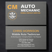 Mobile Car Repair & Auto Technician Service Visitekaartje