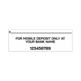 MOBILE DEPOSIT ALLEEN PERSOONLIJKE BANKENDORSAFDRU  ZELFINKTENDE STEMPEL