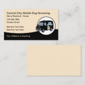 Mobile Dog Grooming Services Groomer Visitekaartje (Voorkant / Achterkant)