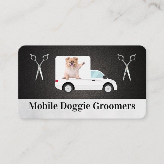 Mobile Doggie Business | Animal Services Visitekaartje (Voorkant)