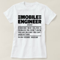 Mobile Engineer Noun Probleemoplossing Specialist