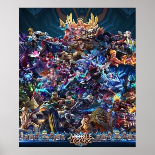 Mobile Legends Bang Bang Poster (Voorkant)
