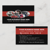 Mobile Mechanic, Auto Repair, Car Repair, Editable Visitekaartje (Voorkant / Achterkant)