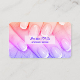 💅🏻 Mobile Nail Tech QR Visitekaartje