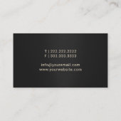 Mobile Notional Public Loan Signing Agent Black Go Visitekaartje (Achterkant)