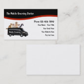 Mobile Pet Grooming Service Visitekaartje (Voorkant / Achterkant)