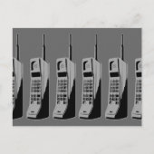 Mobile Phone Graphic Briefkaart (Voorkant)