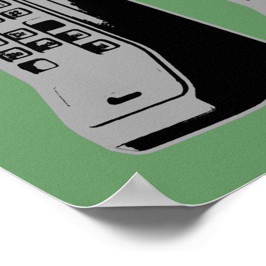 Mobile Phone Graphic Poster (Hoek)