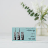 Mobile Phone Graphic Visitekaartje (Staand voorkant)