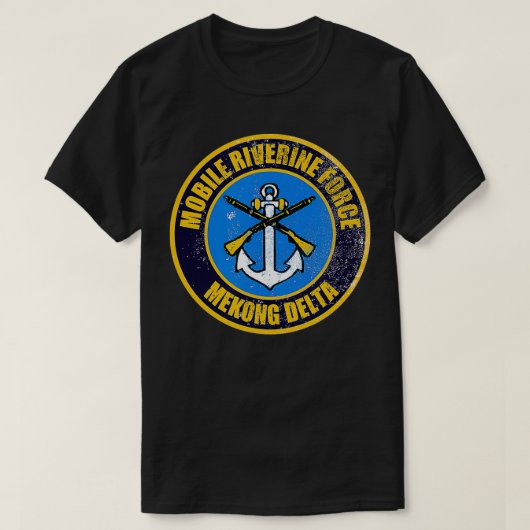 Mobile Riverine noodlijdend T-shirt (Design voorkant)