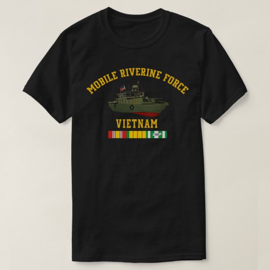 Mobile Riverine Vietnam Veteranendag Chris T-shirt (Design voorkant)