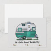 Mobile Scout Camper Briefkaart (Voorkant / Achterkant)