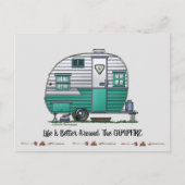 Mobile Scout Camper Briefkaart (Voorkant)