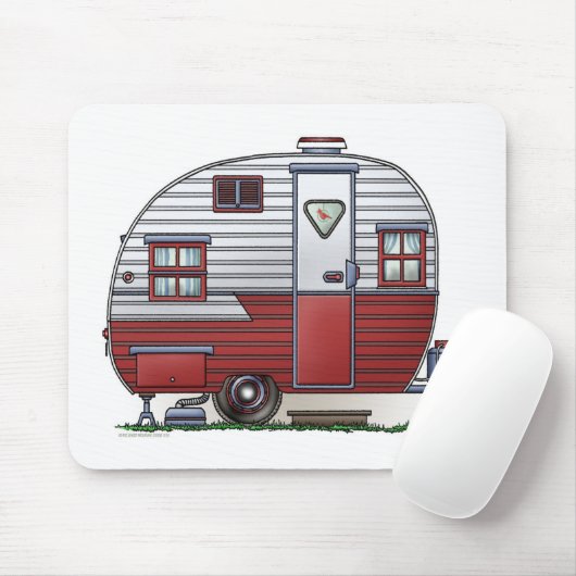 Mobile Scout Camper Mousepad Muismat (Met muis)