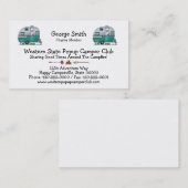 Mobile Scout Camper Visitekaartje (Voorkant / Achterkant)