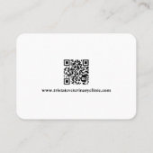 Mobile Veterinarian Clinic Visitekaartje (Achterkant)