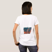 Mobiliseer de macht t-shirt (Achterkant volledig)