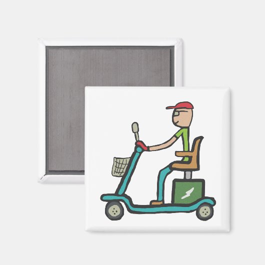 Mobiliteitsscooter Magneet (Voorkant / Achterkant)