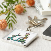 Mobiliteitsscooter Sleutelhanger (Zijkant)