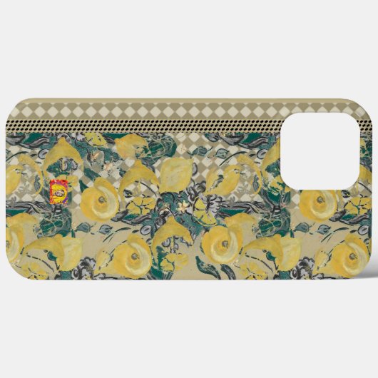 Mobilskal Citron by Carita K design Case-Mate iPhone Case (Achterkant (horizontaal))