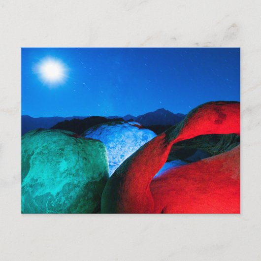 Mobius Arch & Rocks | Alabama Hills, California Briefkaart (Voorkant)