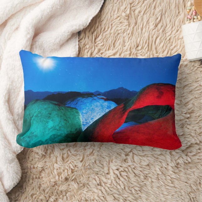 Mobius Arch & Rocks | Alabama Hills, California Lu Kussen (Deken)