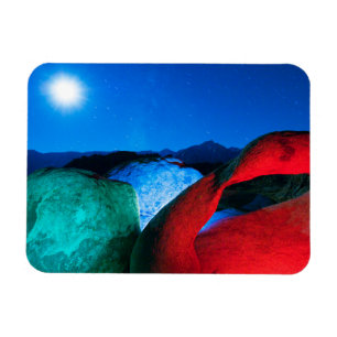 Mobius Arch & Rocks   Alabama Hills, Californië Magneet