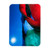 Mobius Arch & Rocks | Alabama Hills, Californië Magneet (Verticaal)