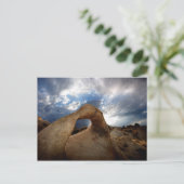 Mobius Arch Sunset - Alabama Hills Briefkaart (Staand voorkant)