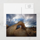 Mobius Arch Sunset - Alabama Hills Briefkaart (Voorkant / Achterkant)
