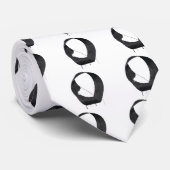 Mobius Enso-symbool Stropdas (Opgerold)