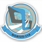 Mobius Squadron Sticker (Voorkant)