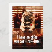 Mobster Dog Kaart (Voorkant / Achterkant)